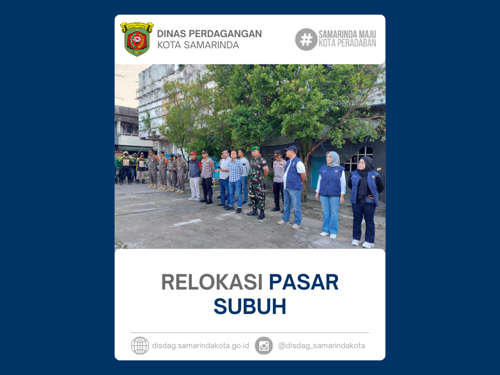 Relokasi Pasar Subuh
