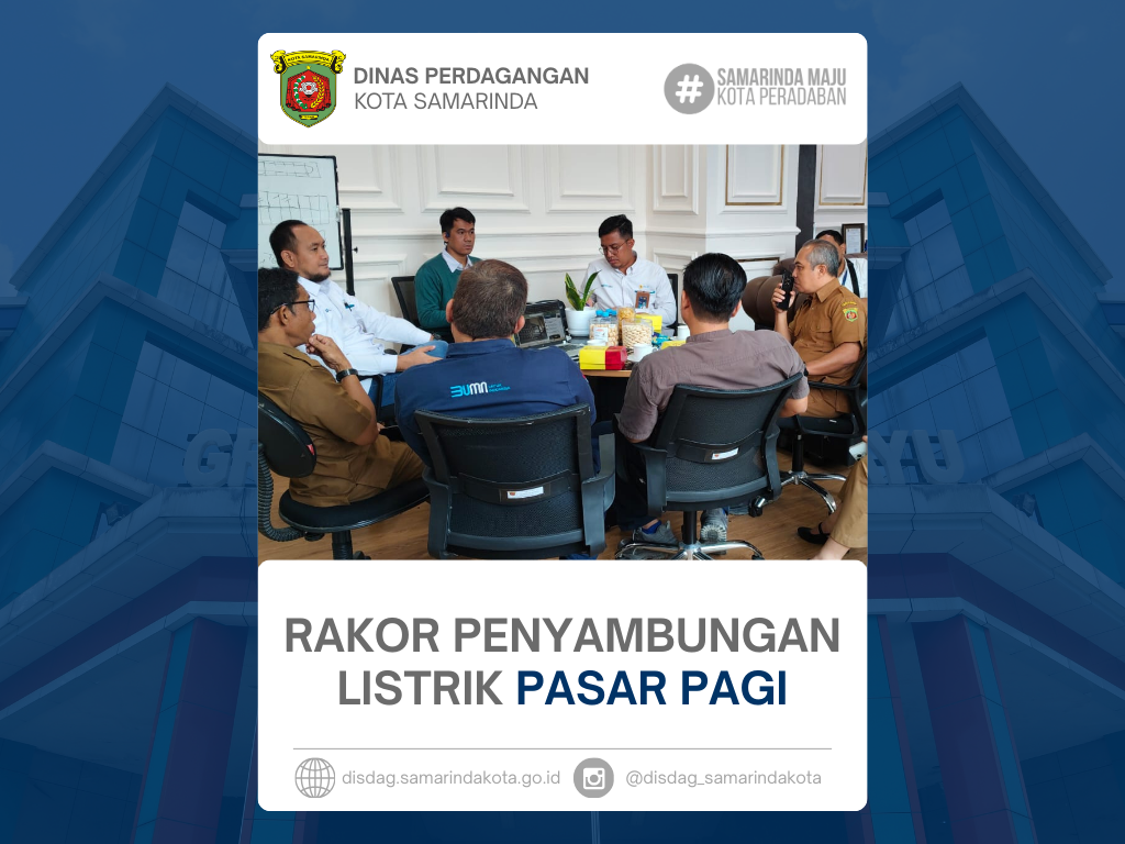 Rakor Penyambungan Listrik Pasar Pagi